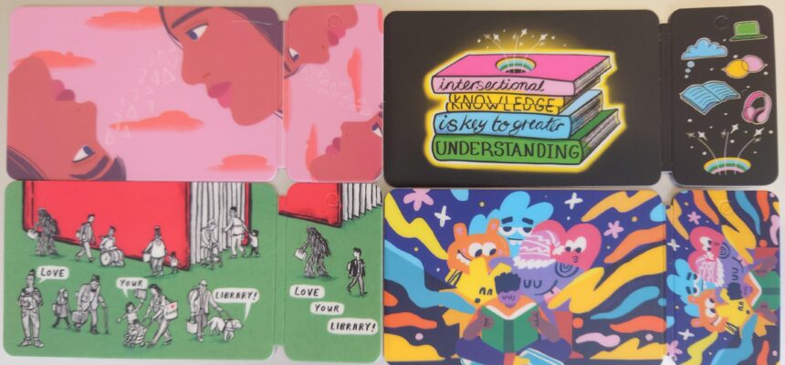 New Limited Edition Artist Library Cards!