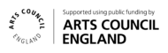 Logo Arts Council England grant black