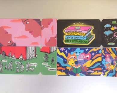 New Limited Edition Artist Library Cards!